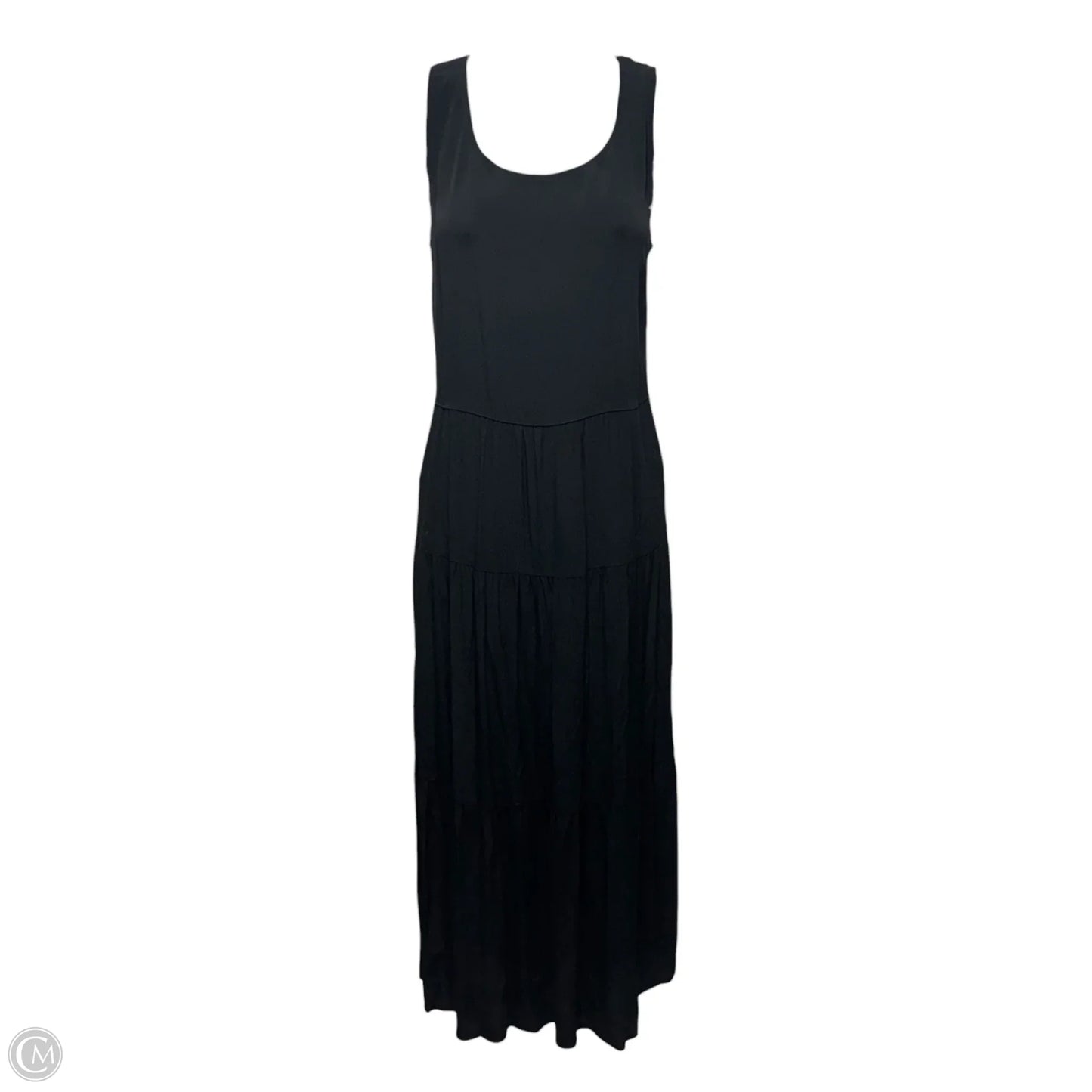 Dress Casual Maxi By John Mark In Black, Size: S