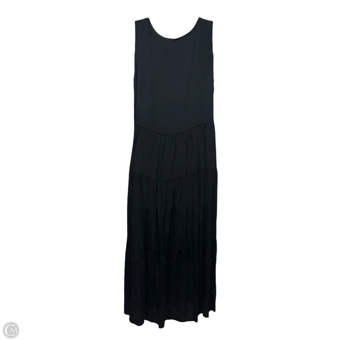 Dress Casual Maxi By John Mark In Black, Size: S