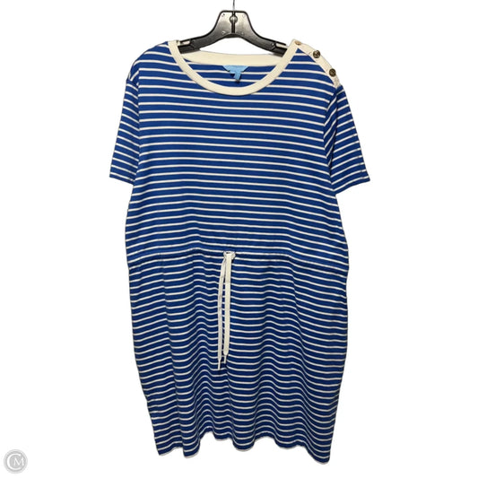 Dress Casual Short By Draper James In Striped Pattern, Size: 1x