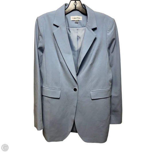 Blazer By Calvin Klein In Blue, Size: 6