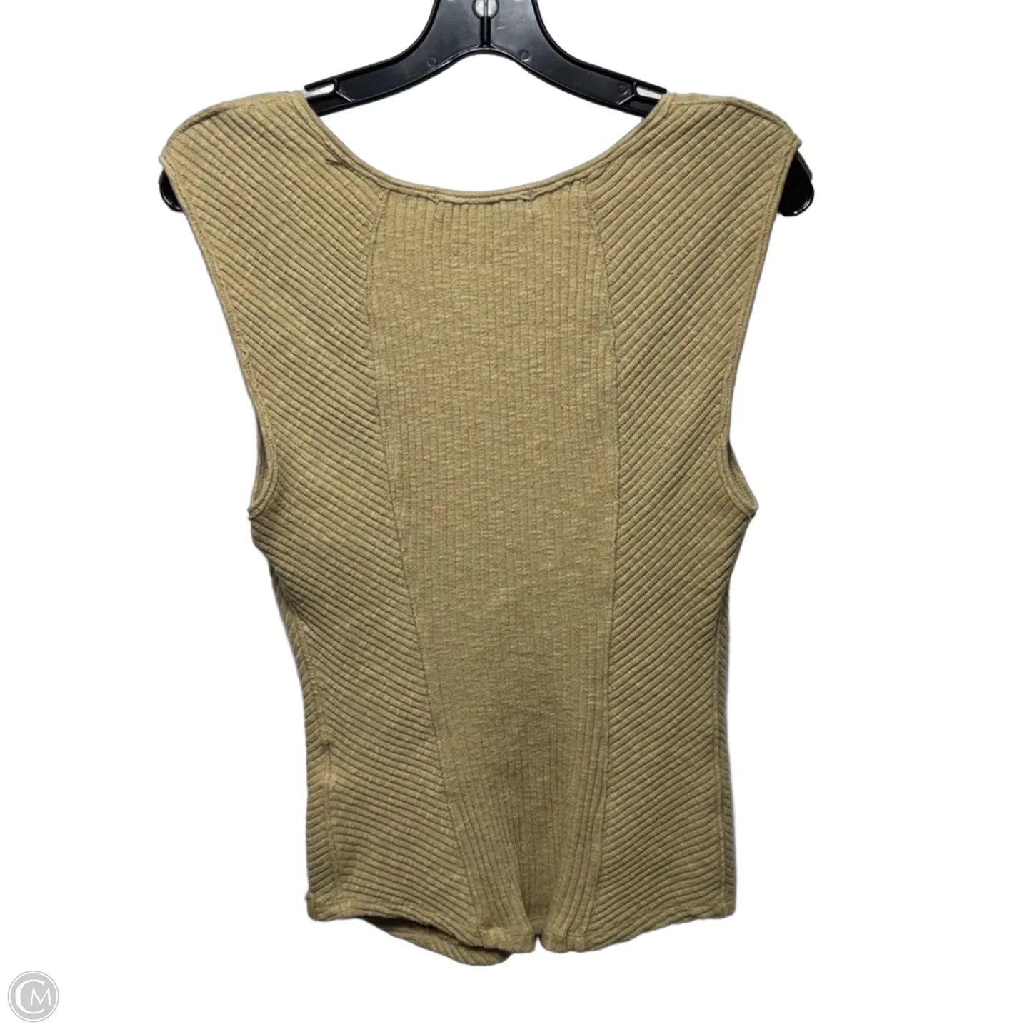 Top Sleeveless By We The Free In Tan, Size: L