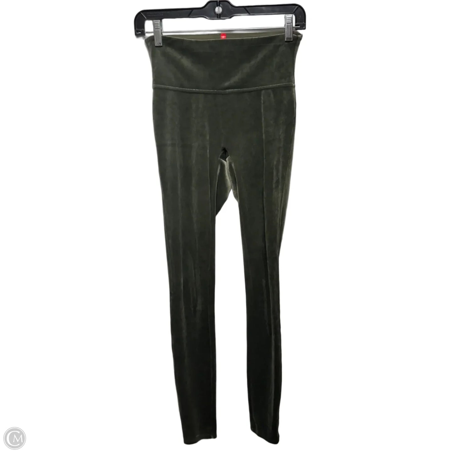 Velvet Pants Leggings By Spanx In Green, Size: S