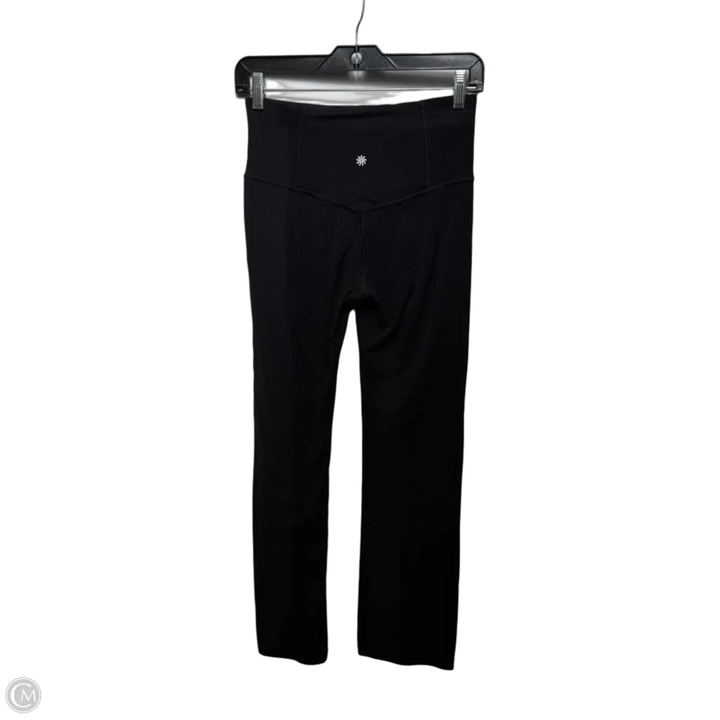Elation Straight Leg Athletic Pants By Athleta In Black, Size: S