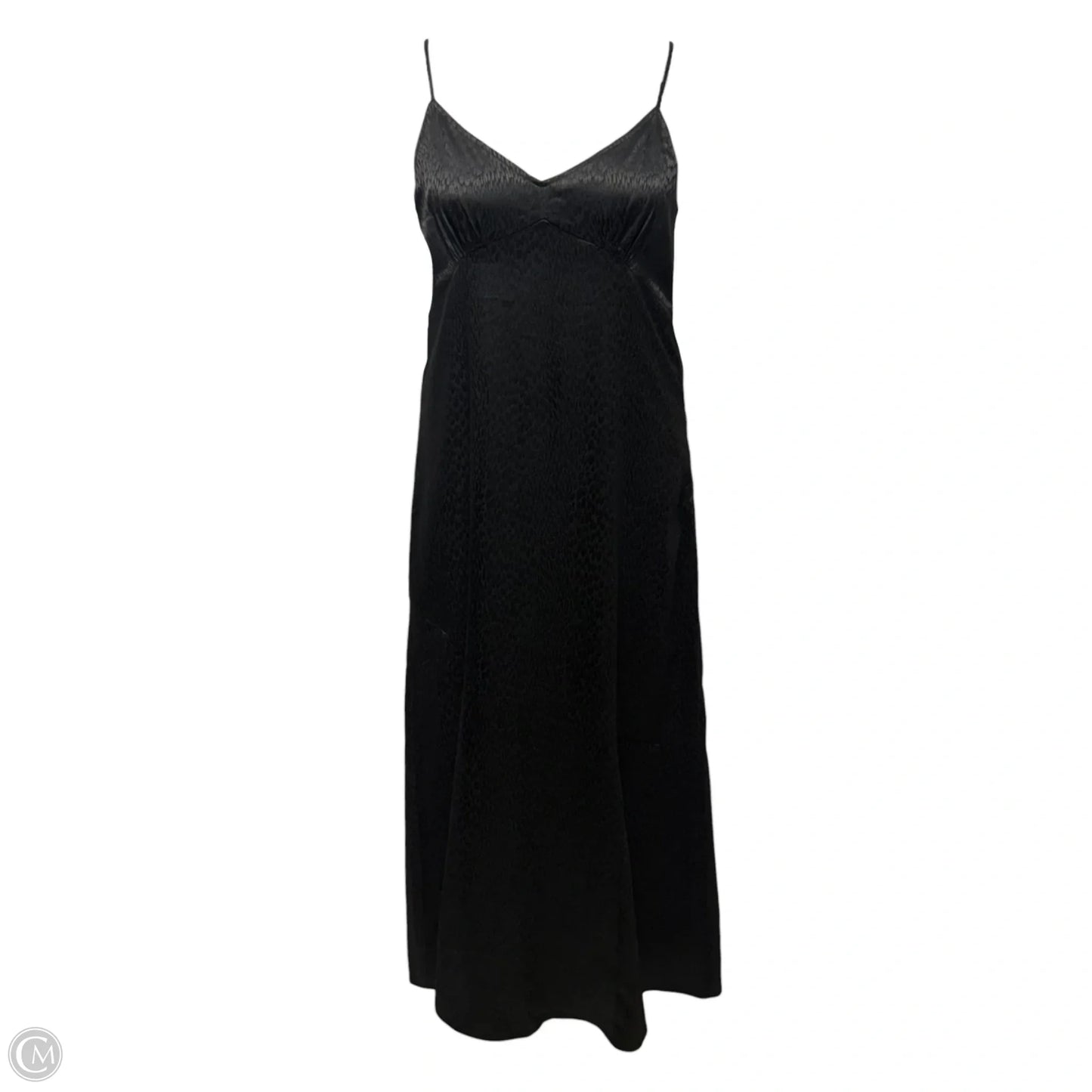 Tank Midi Slip Dress By Saltwater Luxe In Black, Size: L