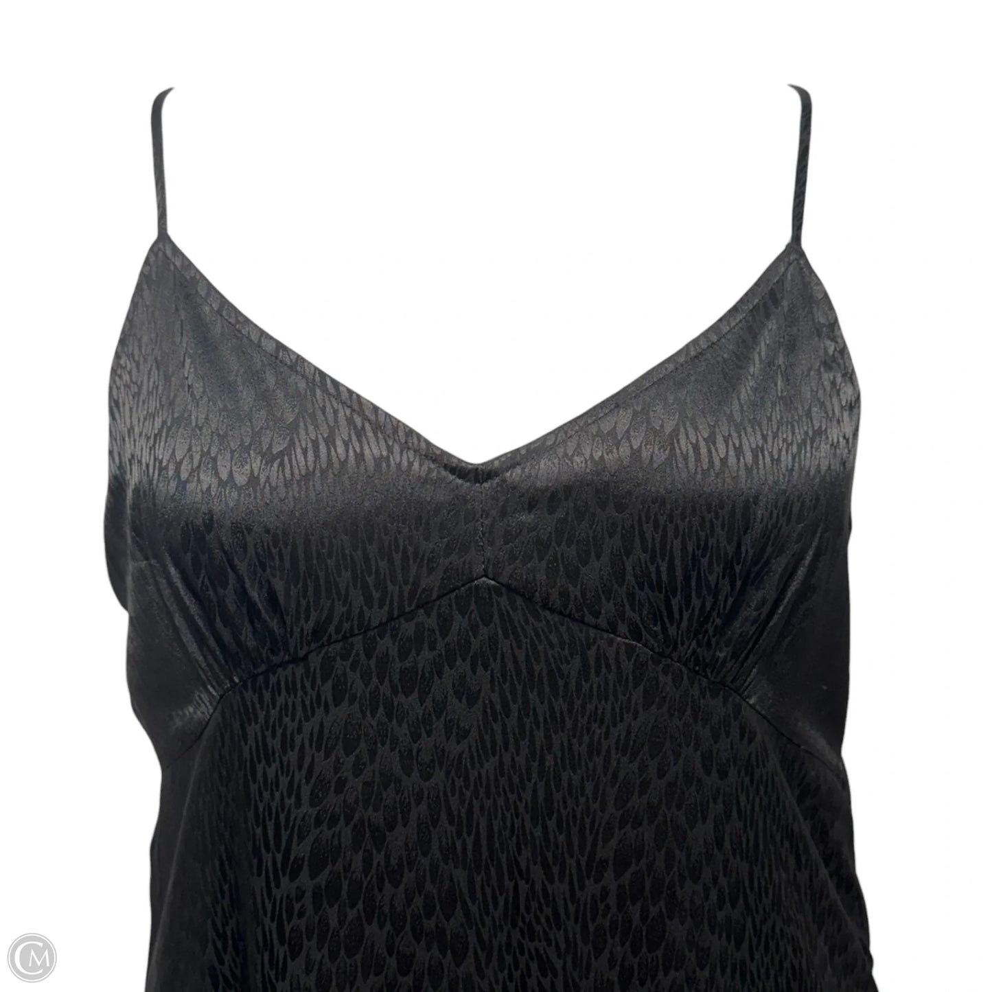 Tank Midi Slip Dress By Saltwater Luxe In Black, Size: L