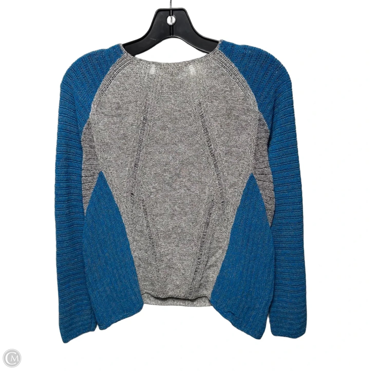 Sweater By Helmut Lang In Blue & Grey, Size: S