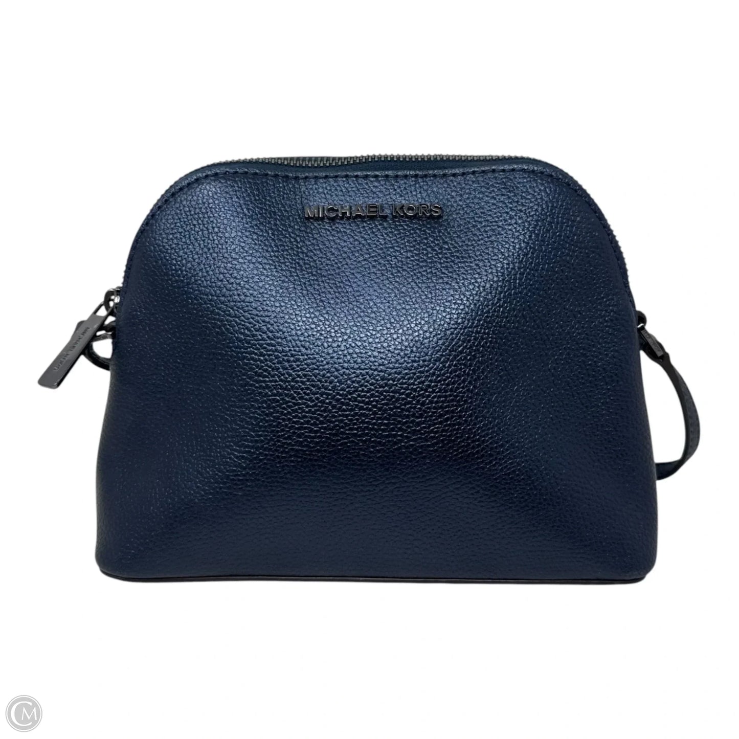Metallic Crossbody Leather By Michael By Michael Kors, Size: Medium