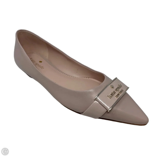 Denueve Flats Designer By Kate Spade In Beige, Size: 8.5