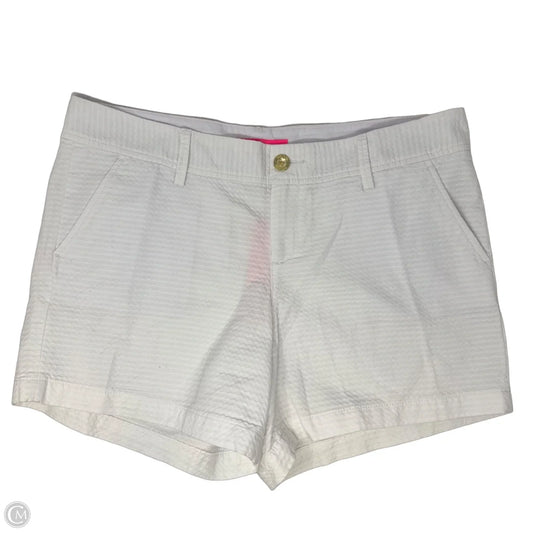 Callahan Shorts Designer By Lilly Pulitzer In White, Size: 12