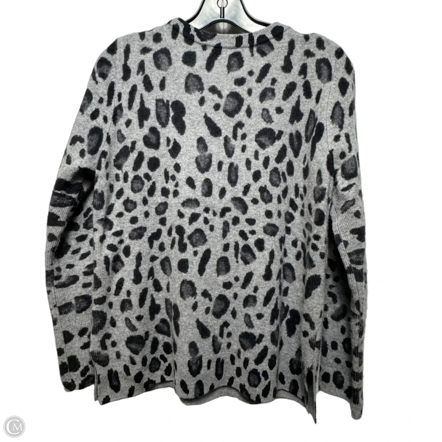 Sweater Cashmere By Halogen In Animal Print, Size: S