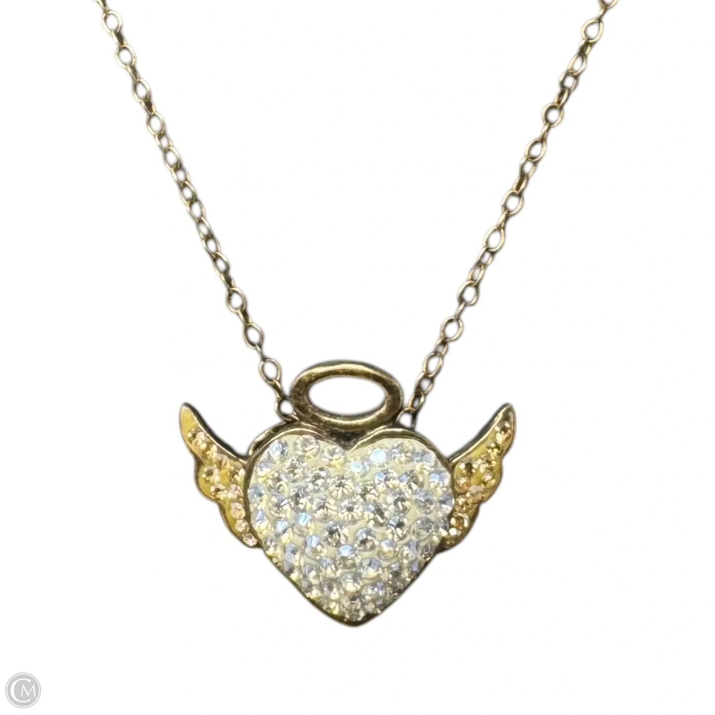 Angel Heart Necklace Sterling Silver