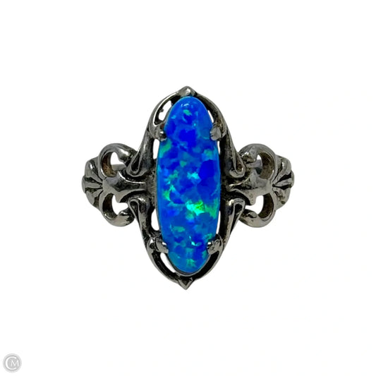 Synthetic Opal Ring, Size: 9