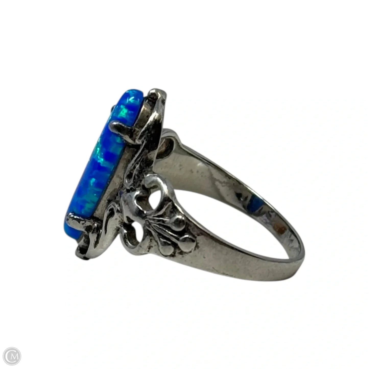 Synthetic Opal Ring, Size: 9