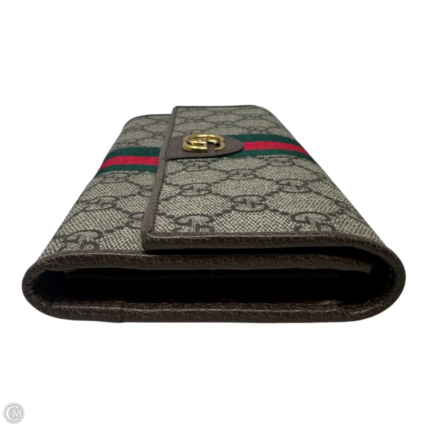 Ophidia Supreme Continental Wallet Luxury Designer By Gucci, Size: Medium