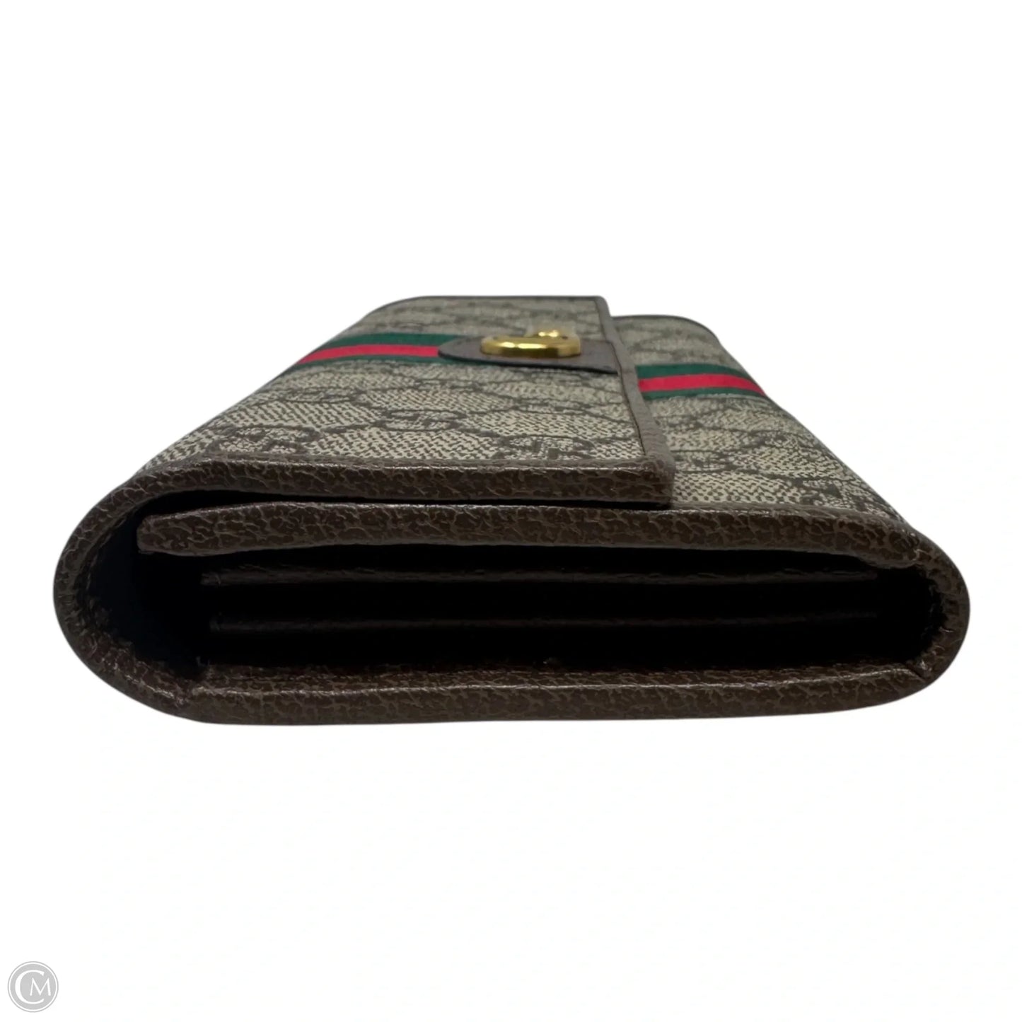 Ophidia Supreme Continental Wallet Luxury Designer By Gucci, Size: Medium