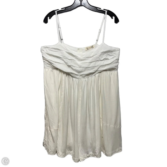 Romper By Free People In Cream, Size: Xl