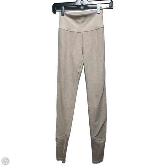 Athletic Leggings By Alo In Pink, Size: Xxs