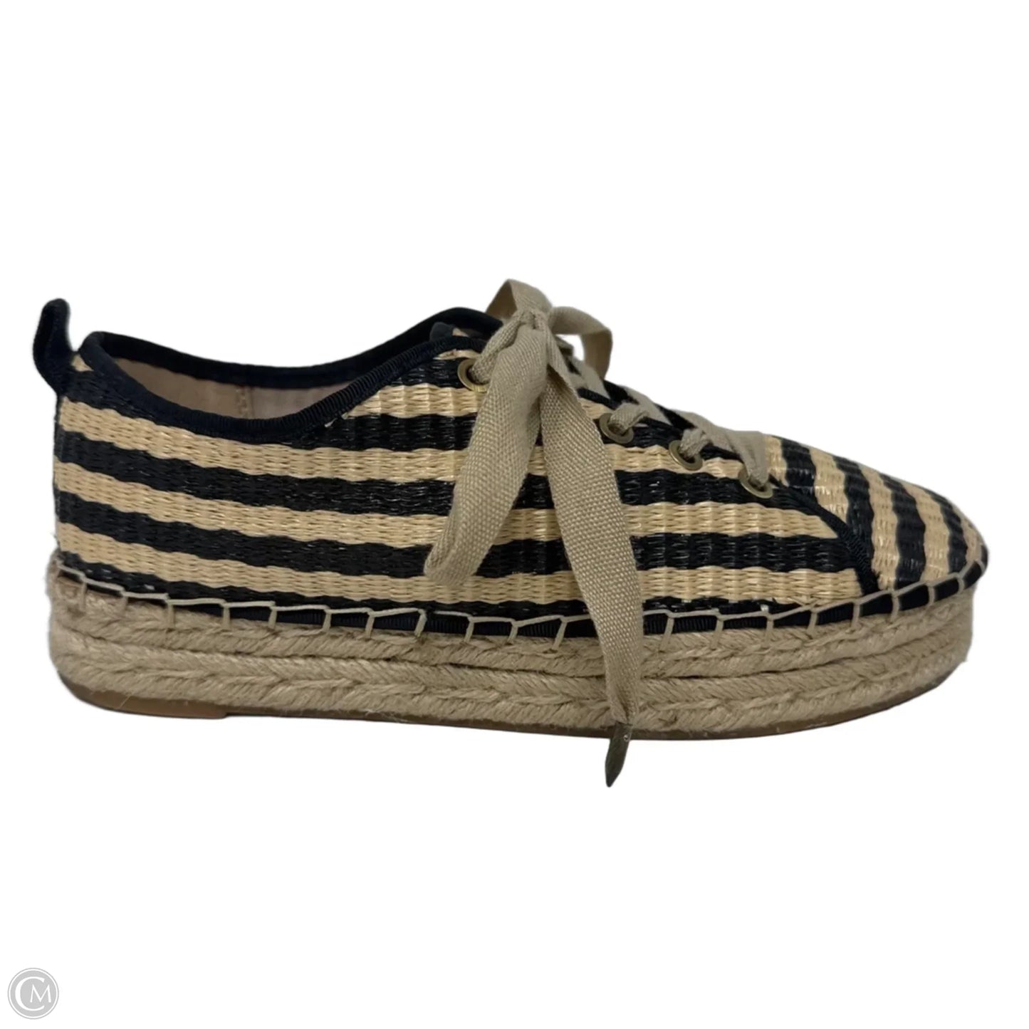 Celina Platform Shoes Sneakers By Sam Edelman In Striped Pattern, Size: 8.5