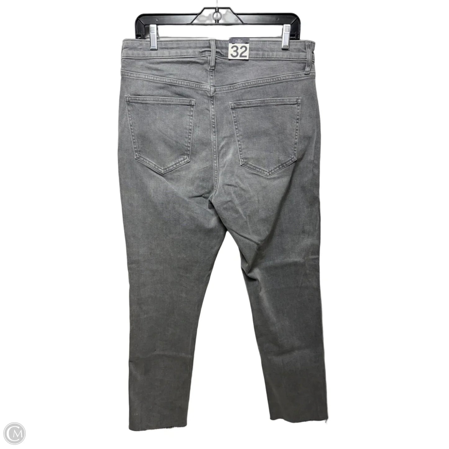 Sky High Vintage Slim Jeans By Gap In Grey Denim, Size: 14l