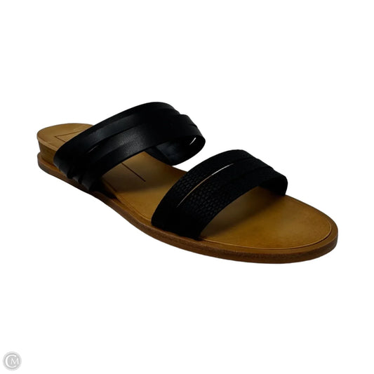 Flat Sandals By Dolce Vita In Black, Size: 7