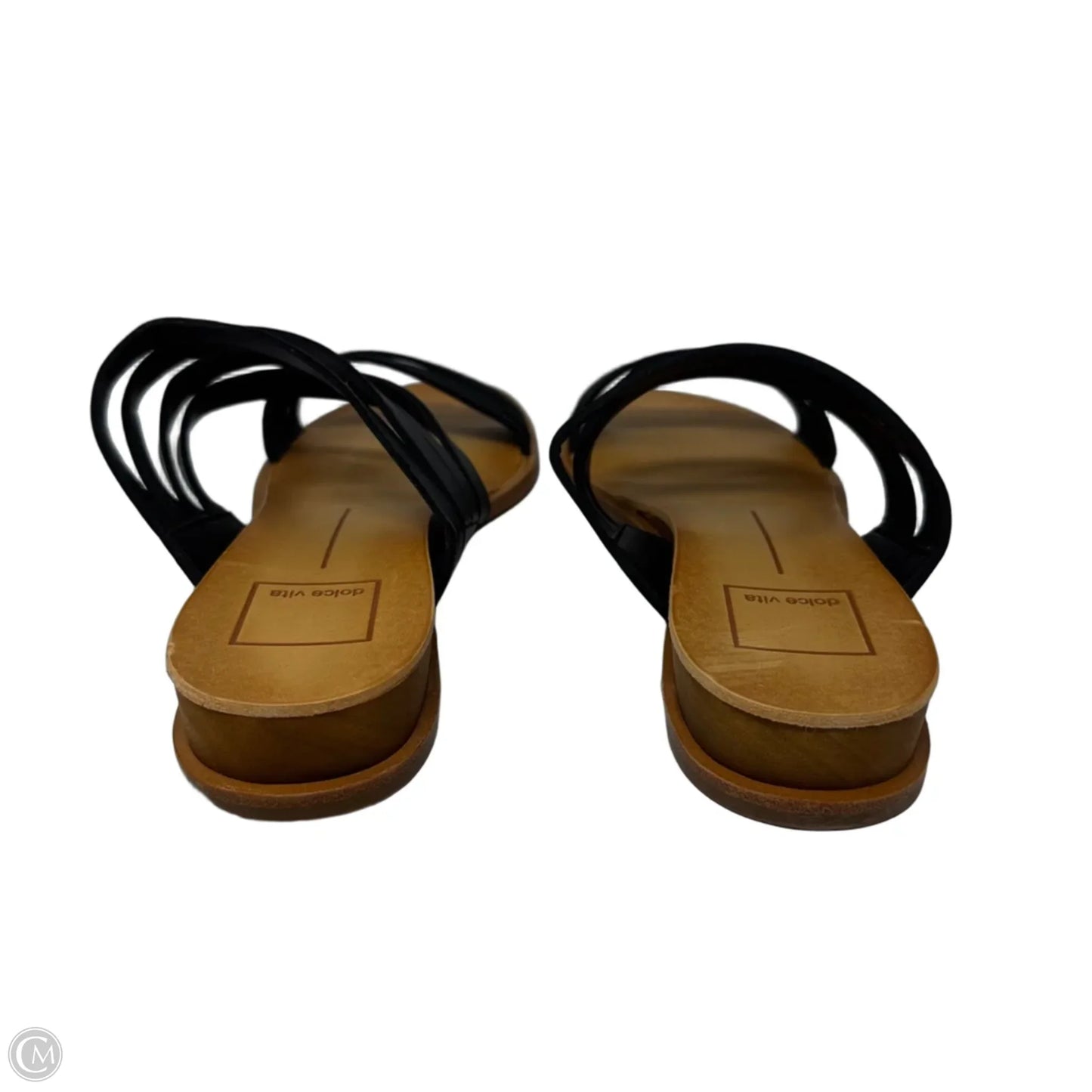 Flat Sandals By Dolce Vita In Black, Size: 7