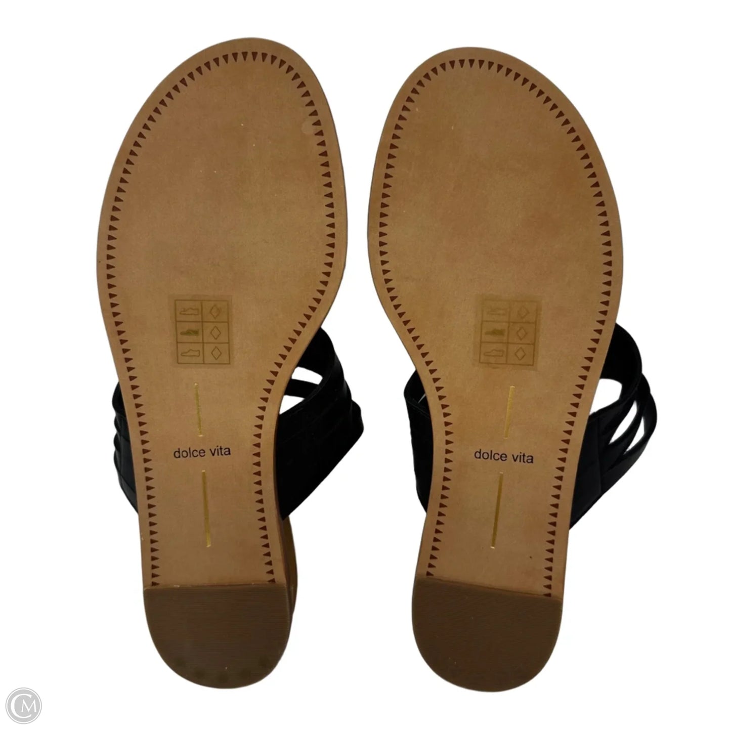 Flat Sandals By Dolce Vita In Black, Size: 7