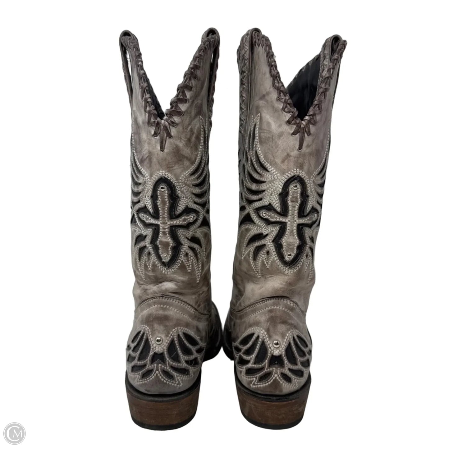 Buttercup Western Boots By J B Dillon In Taupe, Size: 7.5