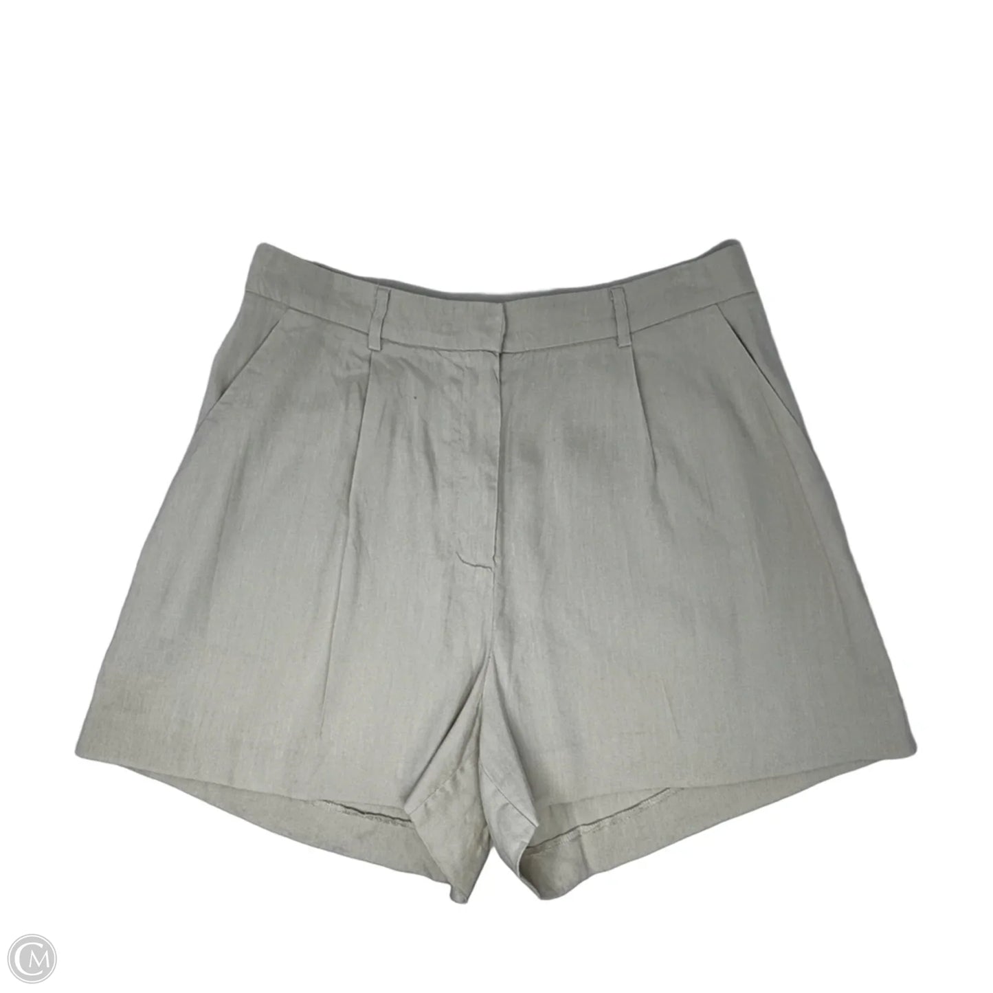 Linen Blend Shorts By Antonio Melani In Cream, Size: 10