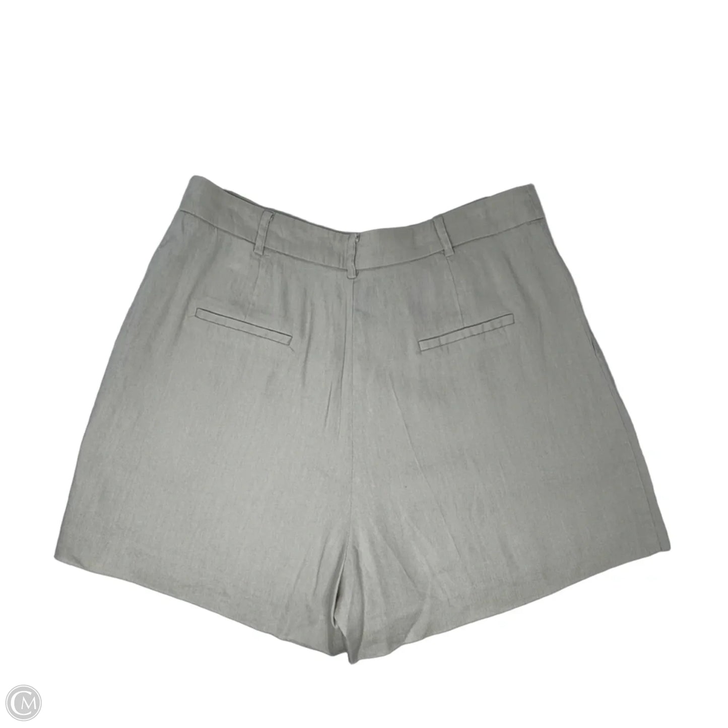 Linen Blend Shorts By Antonio Melani In Cream, Size: 10