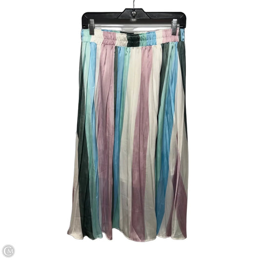 The Straight Arrow Skirt By Mystree In Striped Pattern, Size: M