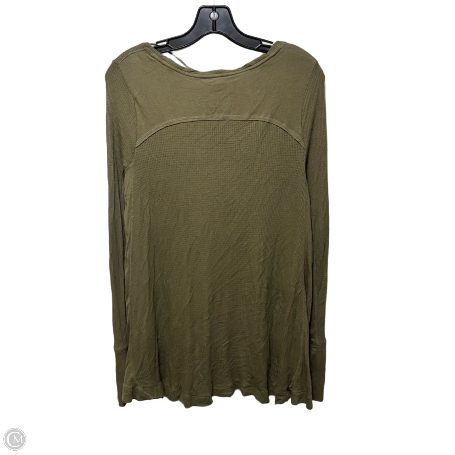 Top Long Sleeve By We The Free In Green, Size: S