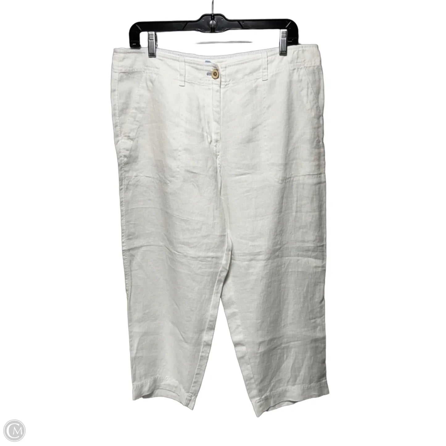 Pants Linen By Tommy Bahama In White, Size: 10