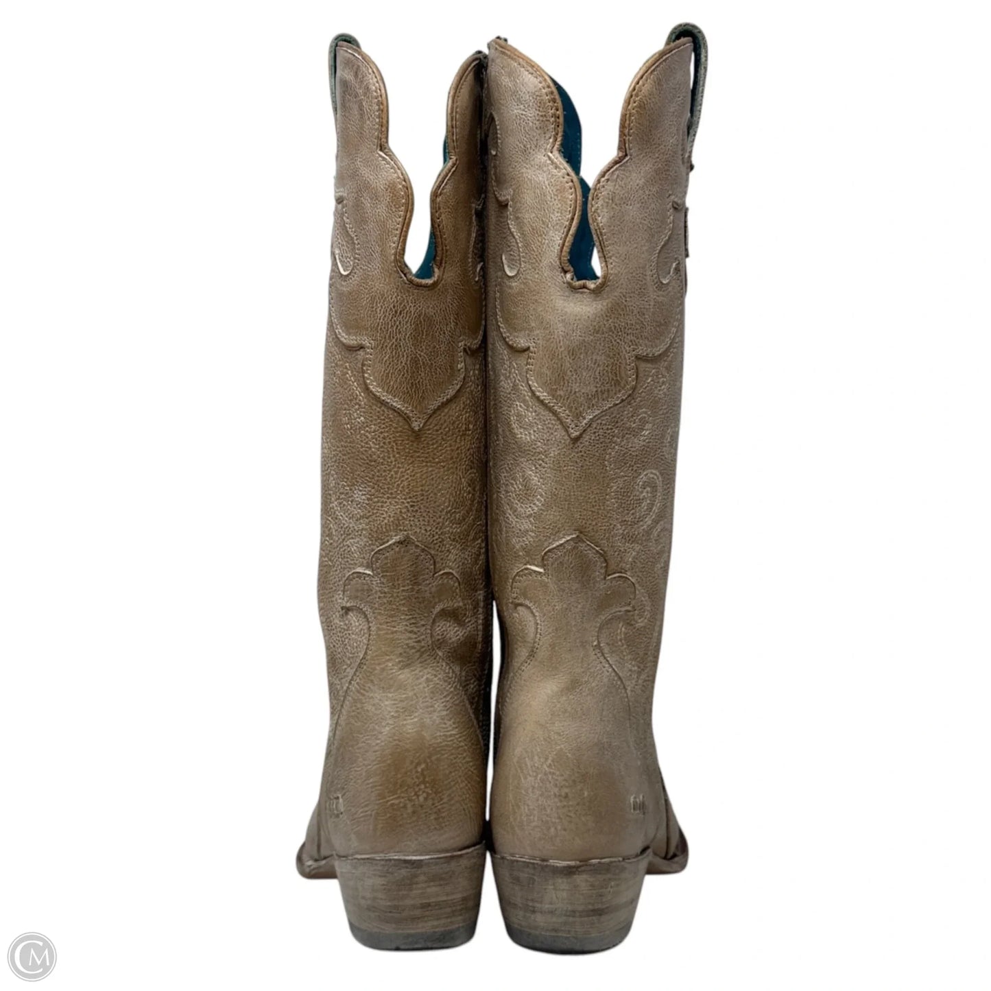 Queen Cowgirl Leather Boots By Bed Stu In Oats White, Size: 8