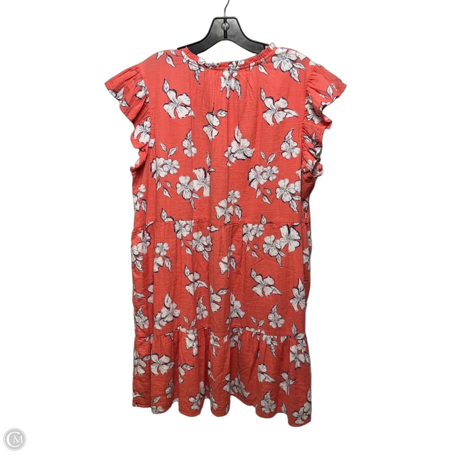 Dress Casual Short By Wonderly In Floral Print, Size: Xxl