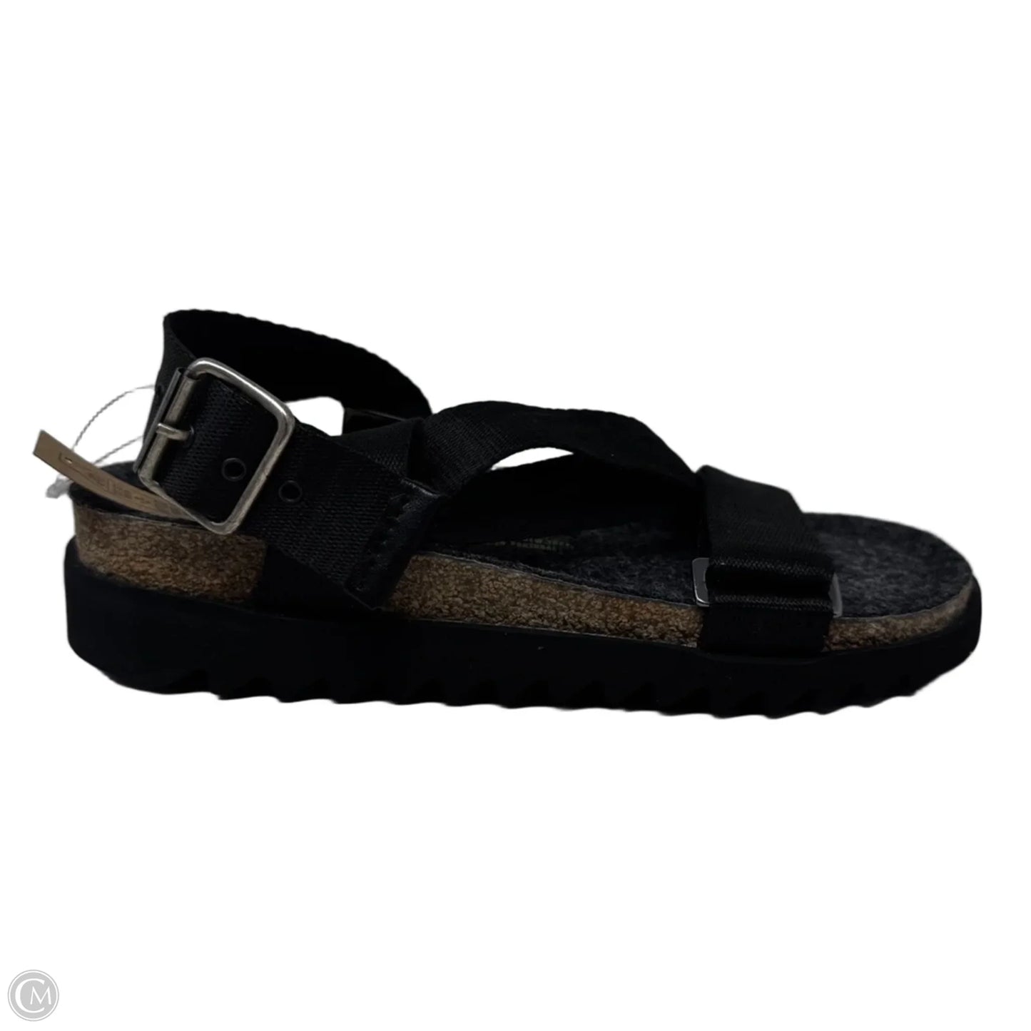 Sandals Flats By T Souls In Black, Size: 9