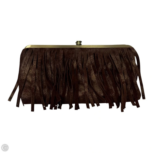 Lauren Metallic Studded Fringe Wallet Leather By Hobo Intl, Size: Medium
