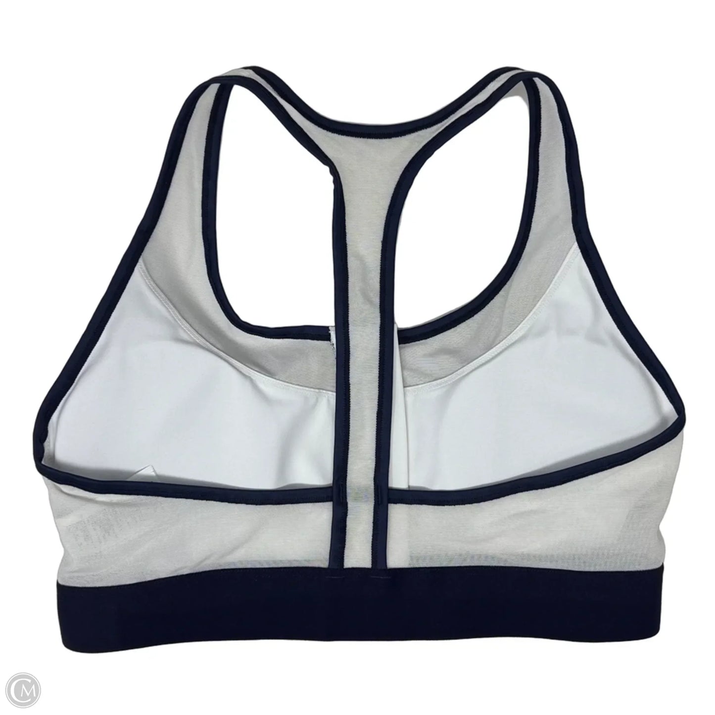 Athletic Bra By Brooks In Blue & White, Size: L