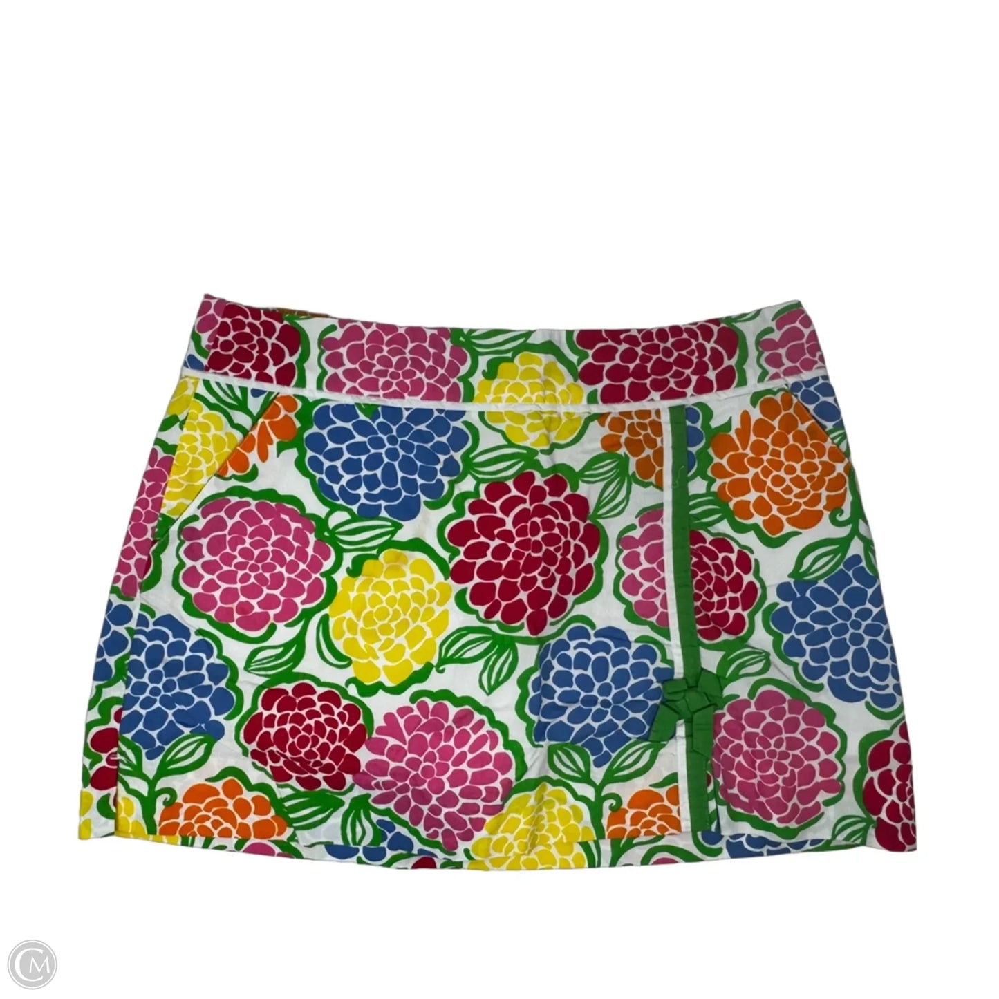 Skort Designer By Lilly Pulitzer In Floral Print, Size: 6