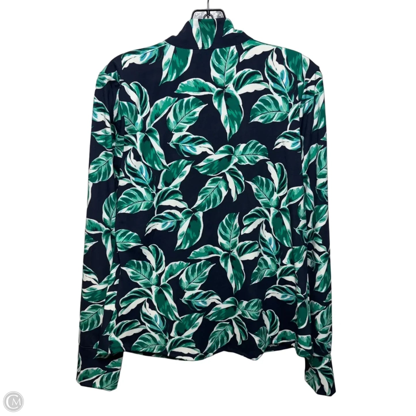 Athletic Jacket By Tommy Bahama In Tropical Print, Size: Xl