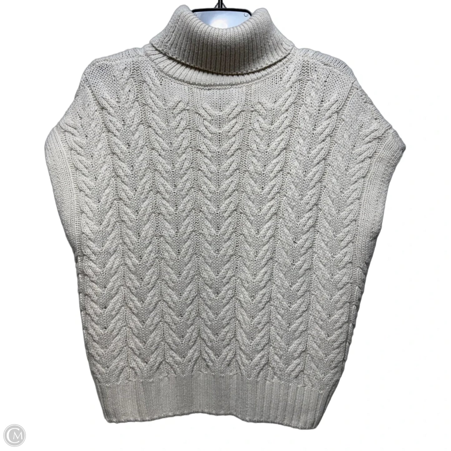 Sweater Short Sleeve By Splendid In Cream, Size: Xs