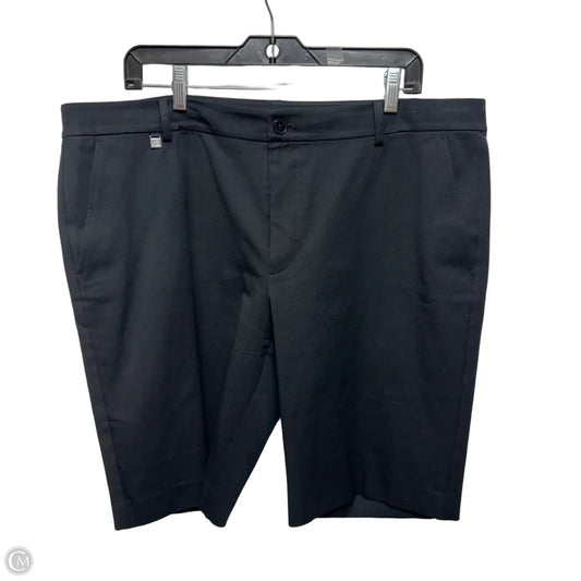 Shorts By Lauren By Ralph Lauren In Black, Size: 16