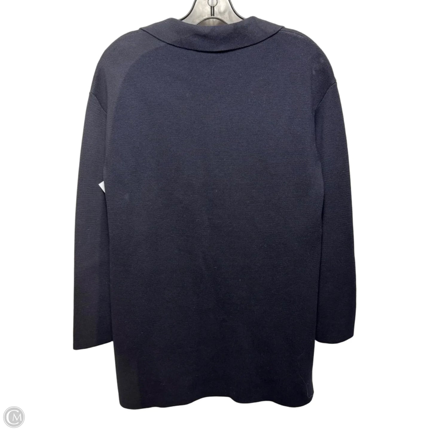 Knit Blazer By Talbots In Navy, Size: Mp