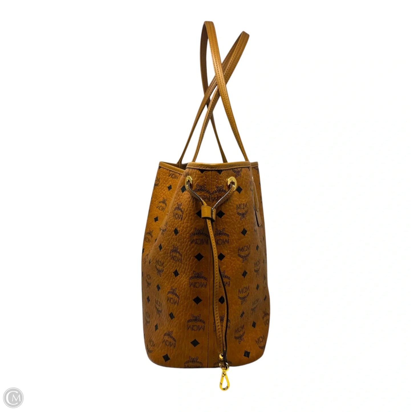 Visetos Liz Reversible Shopper Tote Luxury Designer By MCM, Size: Medium