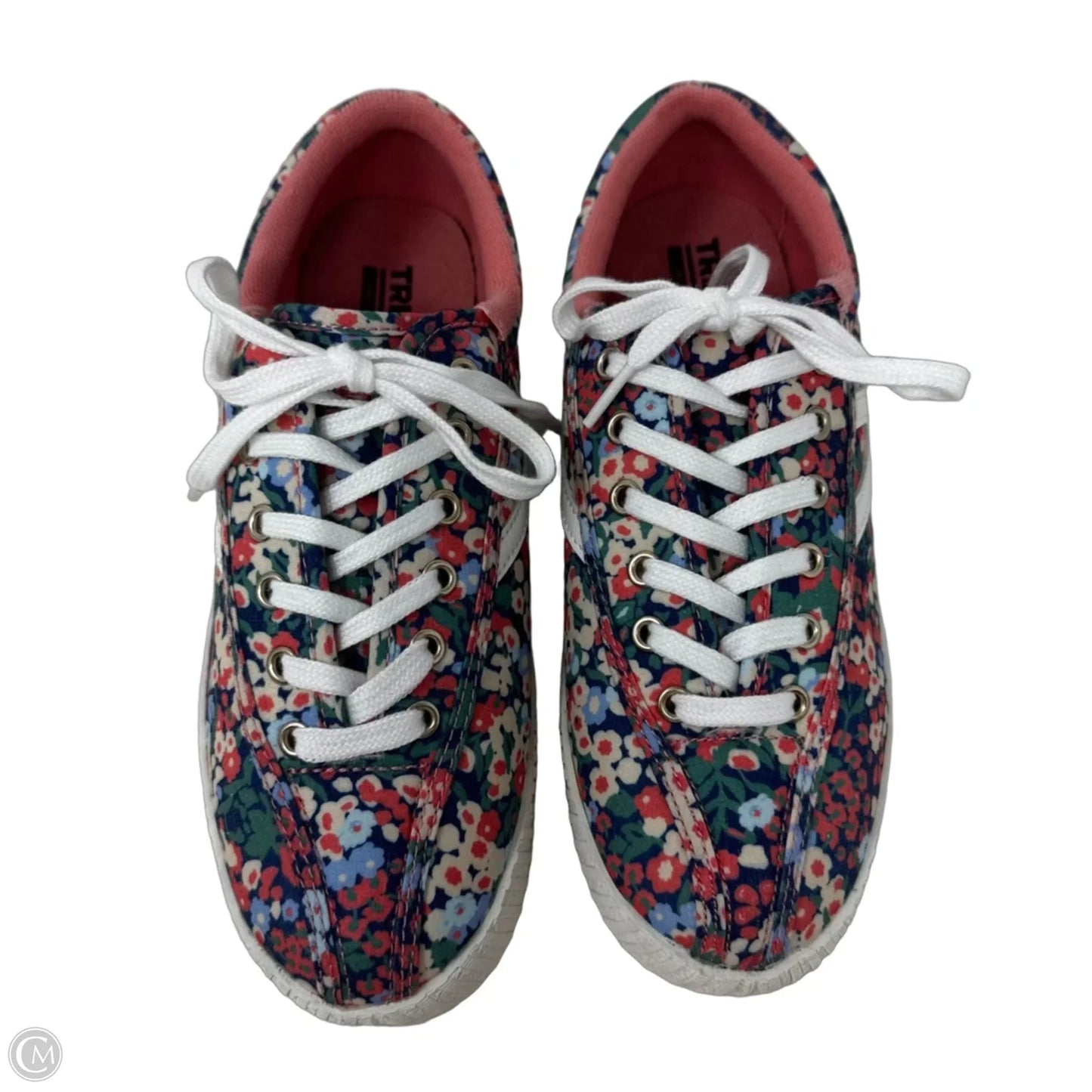 Shoes Sneakers By Tretorn In Floral Print, Size: 6.5
