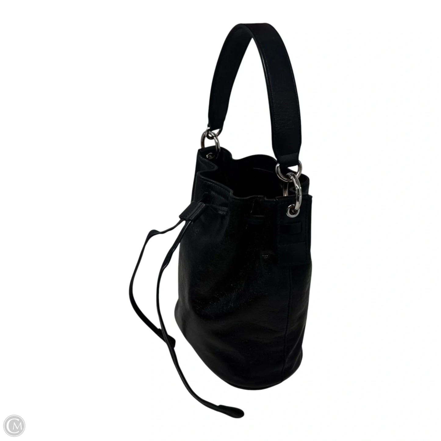 AS IS Captain Lea Leather Bucket Bag Designer By All Saints, Size: Small