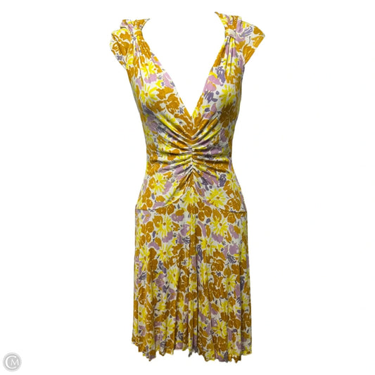 Key to Your Heart Ruched Mini Dress By Free People In Floral Print, Size: XS