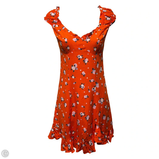 Like A Lady Printed Mini Dress By Free People In Floral Print, Size: XS