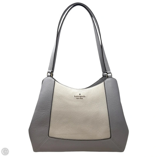 Lena Triple Compartment Bag In Colorblock Pebbled Leather Designer By Kate Spade, Size: Medium