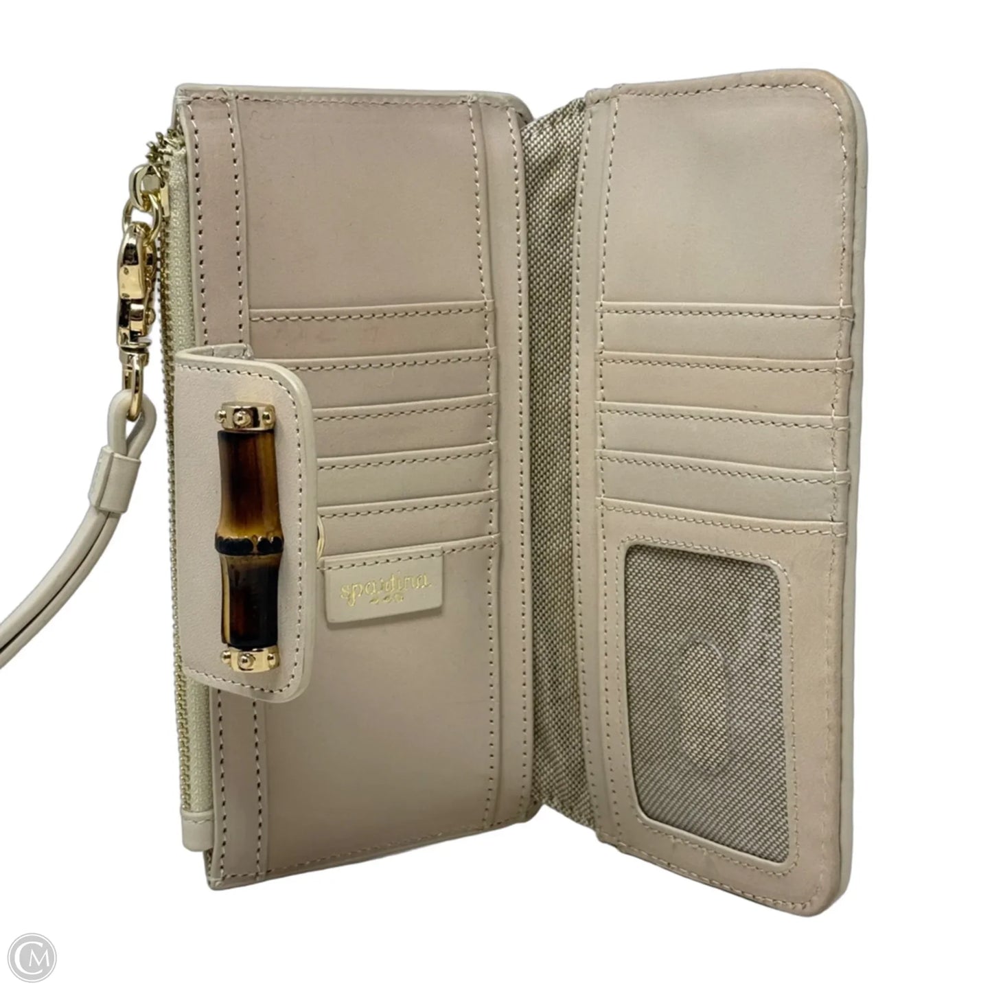 Bamboo Moon Wallet Wristlet By Spartina, Size: Medium