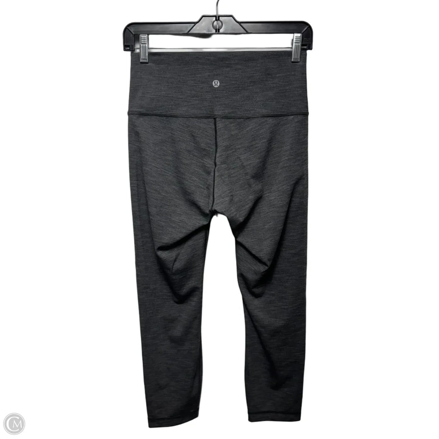 Athletic Leggings Capris By Lululemon In Grey, Size: 8